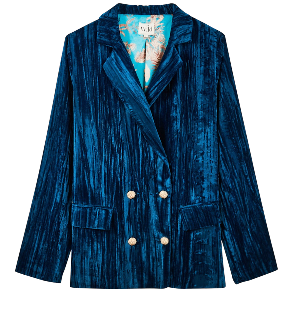 Veste Kim, Bleu canard - WILD