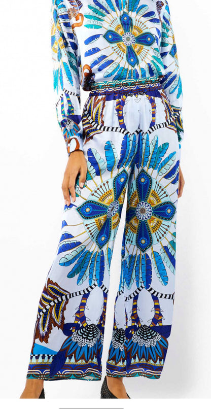 Pantalon pyjama chic revisité ATHENA - Wild