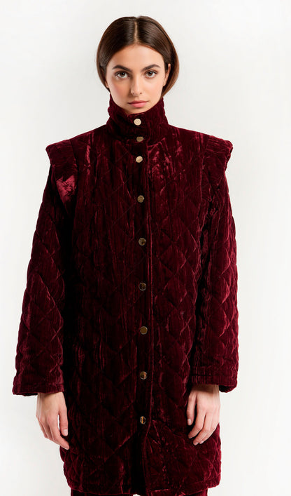 Manteau bordeaux COUMBA - WILD - 30%