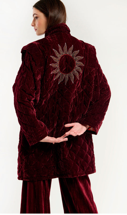Manteau bordeaux COUMBA - WILD - 30%