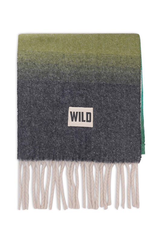 Echarpe verte toute douce SALINA - Wild