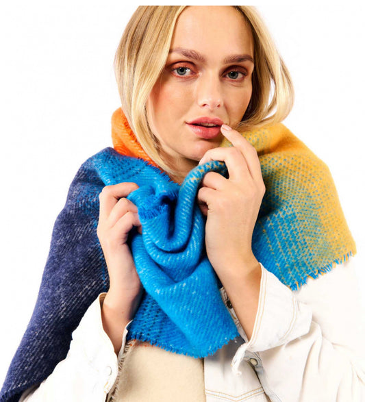 Echarpe toute douce SALINA multi couleur - Wild