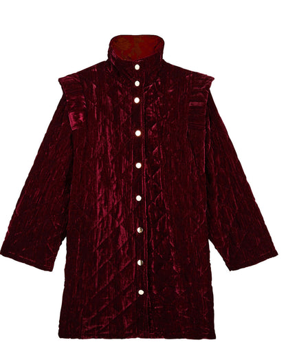 Manteau bordeaux COUMBA - WILD - 30%