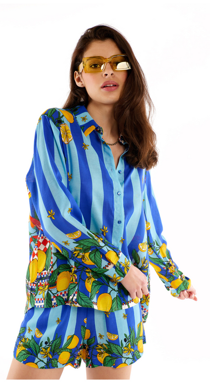 Chemise BONAVENTURE Sicily - Wild 🍋