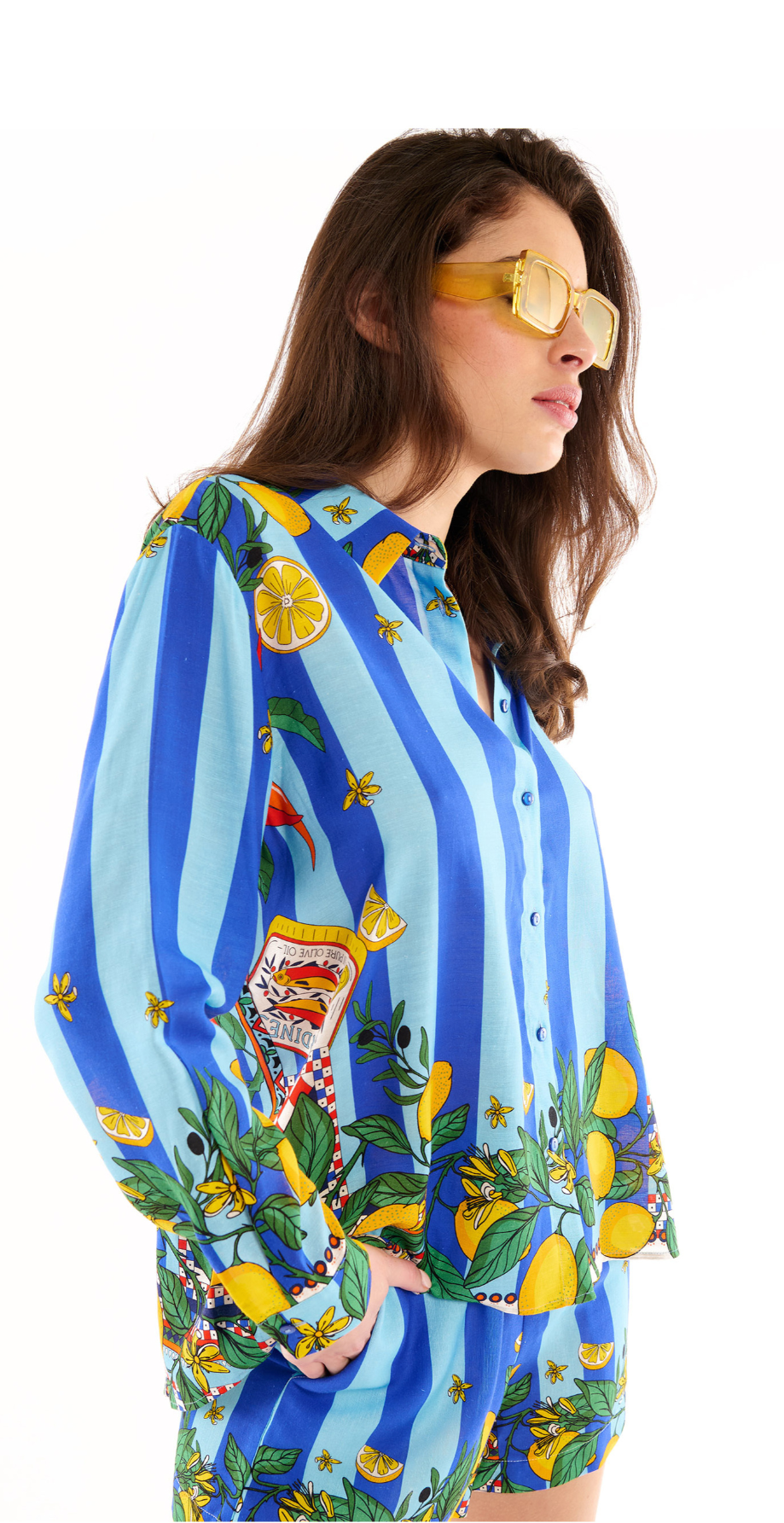 Chemise BONAVENTURE Sicily - Wild 🍋