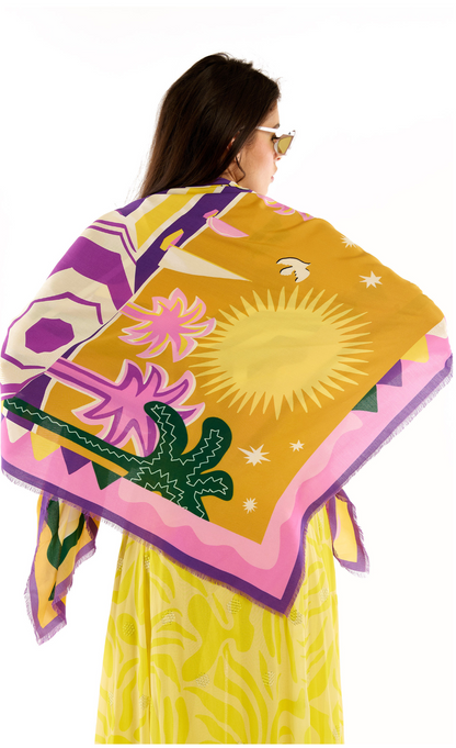 foulard-chachacha-jaune-wild-xl-dos