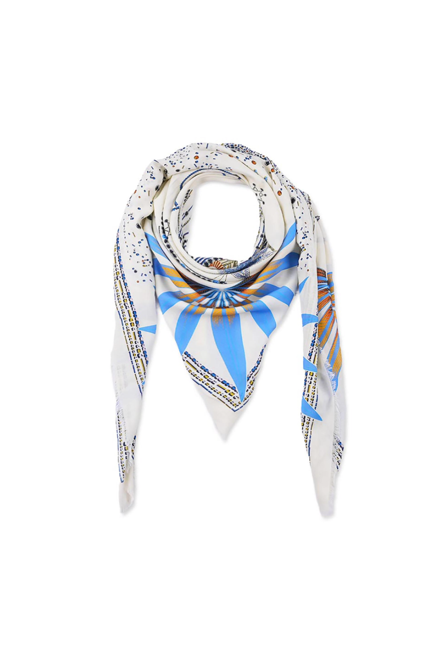foulard-comète-blanc-médium-wild-cou