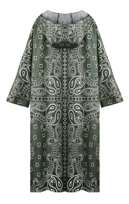 impermeable  SILVE wild dos noir capuche coupe vent